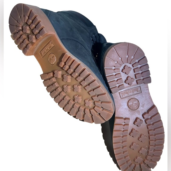 🔥LIKE NEW🔥 Timberland Women’s Jayne 6" Waterproof Black Suede Nubuck Sz 8 - Picture 12 of 14